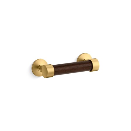 Kohler Artifacts 4In Cabinet Pull In Vibrant Brushed Moderne Brass 29545-2MB